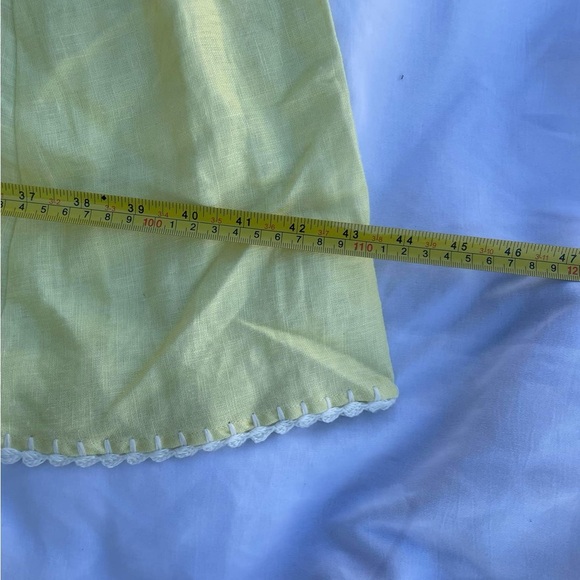 FARM Rio Floral Embroidered Dress - Yellow and White - Picture 4 of 9